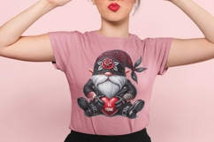 Biker Valentine Gnomes, Biker gnome sublimation, Love Gnomes Product Image 7