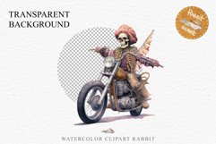Biker Skeleton Halloween Creepy Clipart PNG Scrapbooking Art Tale Art Image Watercolor Transparent Print illustration sublimation creepy printable digital watercolor biker Skeleton Skull, spooky clipart, nursery, Creepy halloween decoration art image