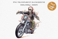 Biker Skeleton Halloween Creepy Clipart PNG Scrapbooking Art Tale Art Image Watercolor Transparent Print illustration sublimation creepy printable digital watercolor biker Skeleton Skull, spooky clipart, nursery, Creepy halloween decoration art image