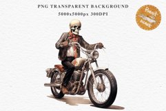 Biker Skeleton Halloween Creepy Clipart PNG Scrapbooking Art Tale Art Image Watercolor Transparent Print illustration sublimation creepy printable digital watercolor biker Skeleton Skull, spooky clipart, nursery, Creepy halloween decoration art image