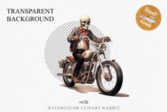 Biker Skeleton Halloween Creepy Clipart PNG Scrapbooking Art Tale Art Image Watercolor Transparent Print illustration sublimation creepy printable digital watercolor biker Skeleton Skull, spooky clipart, nursery, Creepy halloween decoration art image