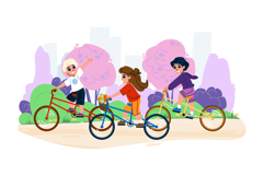 helmet biking hobby kid vector Product Image 1