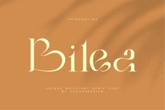 Bilea - Unique Brilliant Font Product Image 1