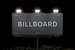 Billboard At Night Mockup Product Image 1