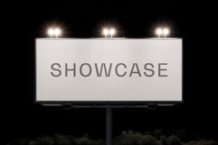 Billboard At Night Mockup Product Image 3