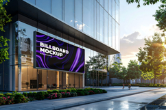 Modern City Billboard Mockup Product Image 1