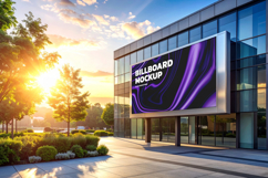 Modern City Billboard Mockup Product Image 1