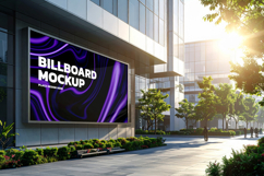 Modern City Billboard Mockup Product Image 1