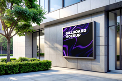 Modern City Billboard Mockup Product Image 1