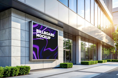 Modern City Billboard Mockup Product Image 1