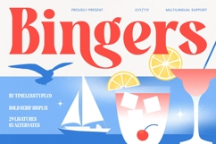 Bingers Bold Serif Display Product Image 1