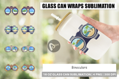 Glass Can Binoculars Product Image 1