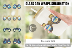Glass Can Binoculars Product Image 1