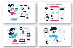 10 Bio Hacking Gadgets Illustration Product Image 3