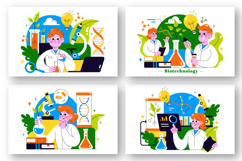 10 Biotechnology Innovation Illustration Product Image 2