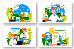 10 Biotechnology Innovation Illustration Product Image 3