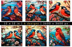78 Stained Glass Digital Paper Bundle Product Image 14