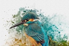 Watercolor Bird Painting Effect Product Image 12