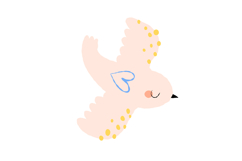 Peace Dove Clipart Set Product Image 5