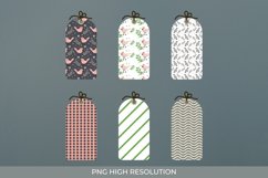 Bird and Floral Patterned Shaped Tags Product Image 1