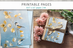 bird artwork, art journal pages Product Image 4