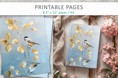 bird artwork, art journal pages Product Image 8