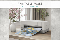 bird craft paper, junk journal Product Image 8