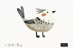 Woodland Bird Clipart | Animal PNG Product Image 1