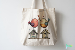 Bird Couple Sublimation Clipart Product Image 4