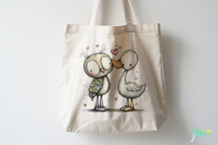 Bird Couple Sublimation Clipart Product Image 4