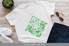 Folk Art Bird and Flowers Product Image 1