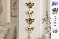 Layered Hanging Ornaments Laser Cut Bundle | Wall Decor SVG Product Image 3