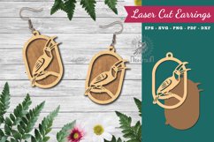 Bird Laser Cut Earrings Product Image 1