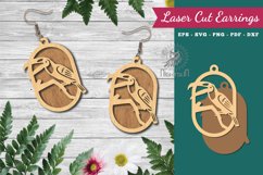 Bird Laser Cut Earrings Product Image 1