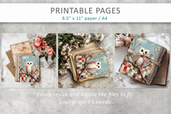 patchwork bird printable art pages Product Image 6