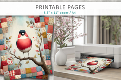 bird themed scrapbook printables Product Image 5