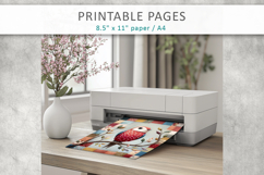 creative bird artwork digital papers Product Image 9