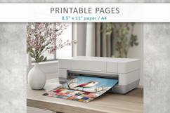 printable bird poster vintage style Product Image 9