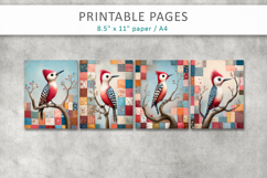 bird illustration, craft paper Product Image 2