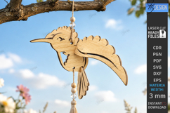 Bird Suncatcher Laser Cut Bundle | Hanging Garden Decor |CNC Product Image 8