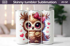 Bird Heart Tumbler | Cute Bird Valentine Tumbler Product Image 1