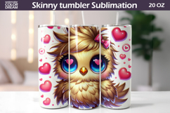 Bird Heart Tumbler | Cute Bird Valentine Tumbler Product Image 1