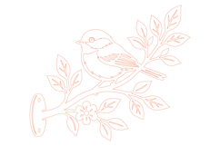 Bird Wall Decor Laser Cut SVG Product Image 2