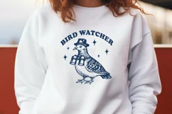 Bird Watcher SVG PNG Design | Funny Pigeon for Nature Lover Product Image 3