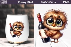 Funny Bird Bundle | Wine Sublimation Product Image 8