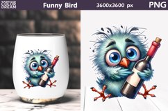 Funny Bird Bundle | Wine Sublimation Product Image 9