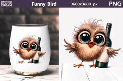 Funny Bird Bundle | Wine Sublimation Product Image 12