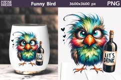 Funny Bird Bundle | Wine Sublimation Product Image 16