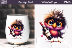 Funny Bird Bundle | Wine Sublimation Product Image 17