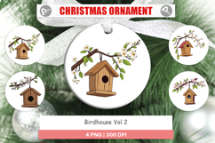 Ornament Spring Birdhouse Product Image 1